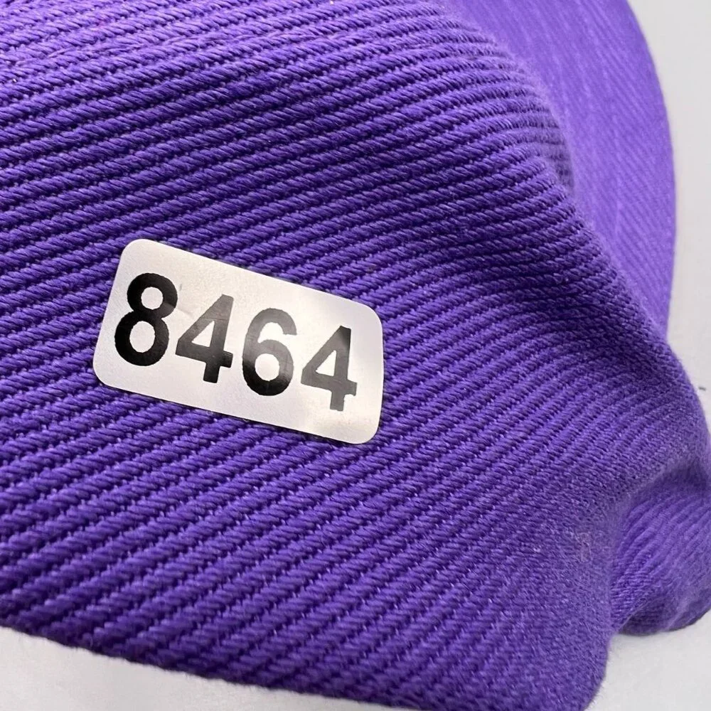 Air Jordan Hat Men 7 3/8 Purple Jumpman‎ Fitted Cap Kobe Bryant LA Lakers